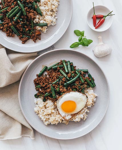 Pad Kra Pao (Spicy Holy Basil Stir-Fry)