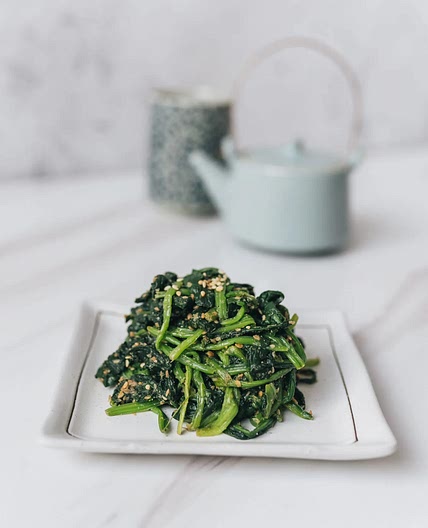 Easy Japanese Spinach Salad (Goma Ae)