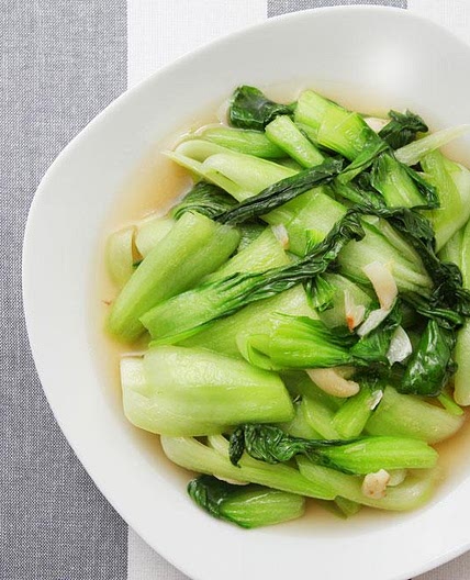 Ginger Scallion Bok Choy