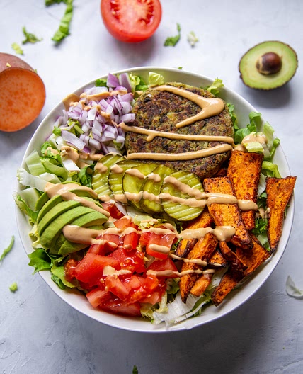 Deconstructed Burger Bowl