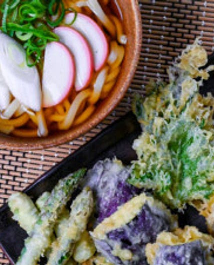Vegetable Tempura Udon