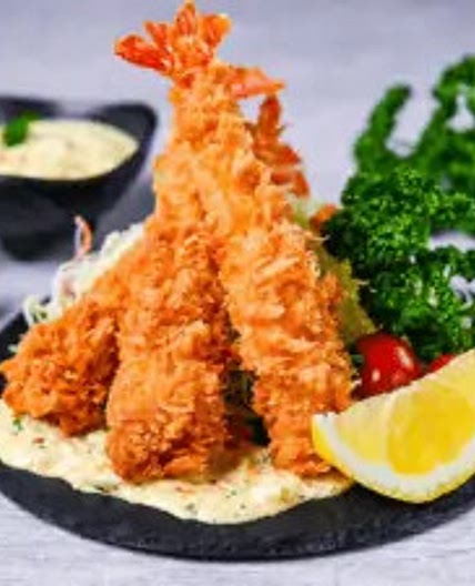 Ebi Fry (Japanese Fried Shrimp with Homemade Tartar Sauce)