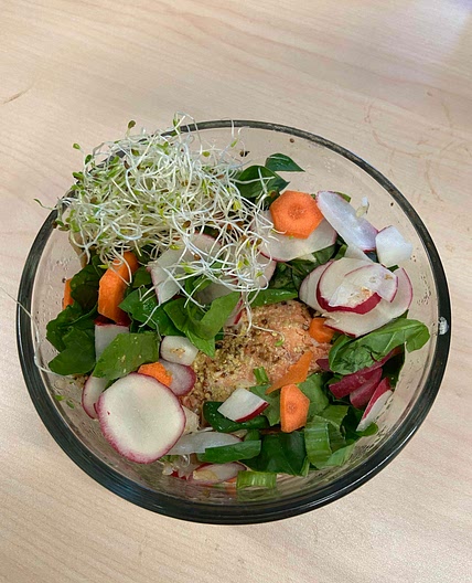 10-Minute Grilled Salmon Bowl