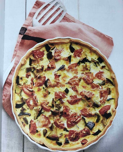 Quiche aux légumes du soleil