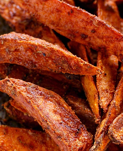 Crispy Sweet Potato Wedges