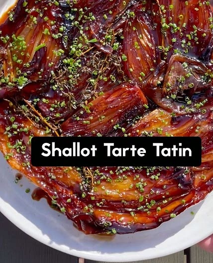 Shallot Tarte Tatin 🧅