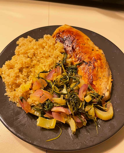 Mediterranean Sockeye Salmon (Chicken) Salad [HMC]