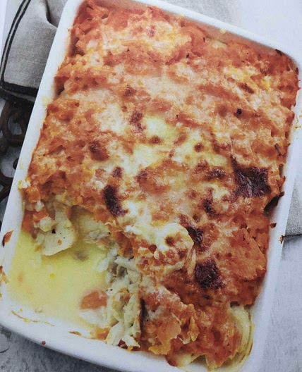 Parmentier de merlu aux carottes