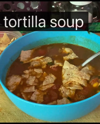 Chicken tortilla soup 