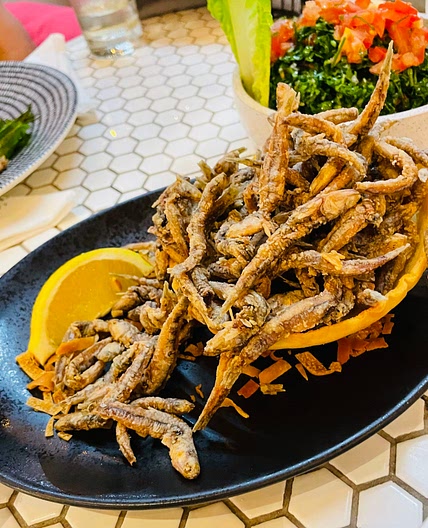 Deep Fried Samak Bizri (Bizri Fish)