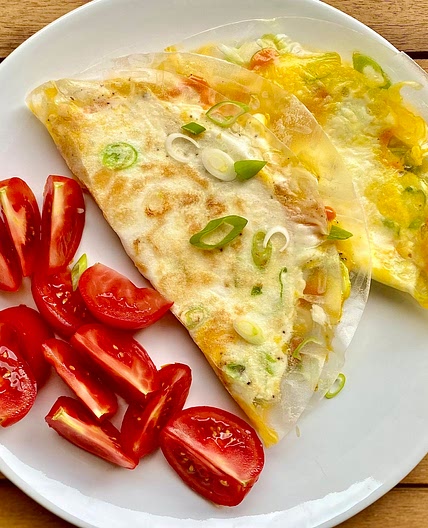 Vietnamese Pizza Breakfast