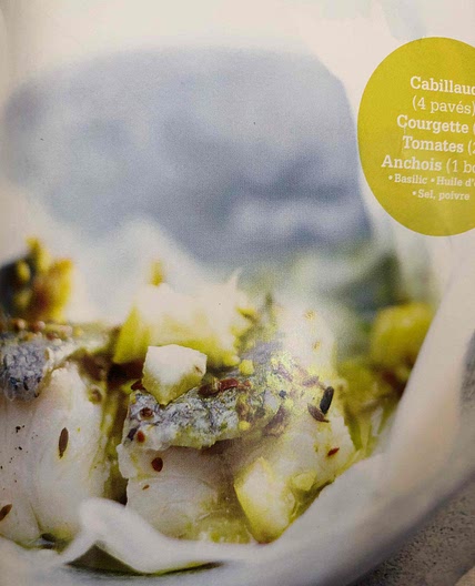 Papillottes de cabillaud