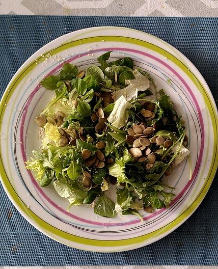 Salade graines de courge