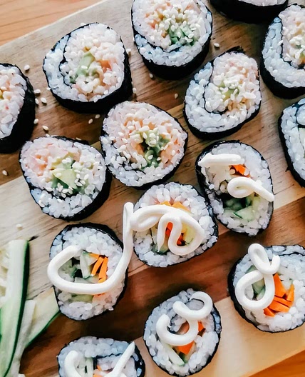 Quick 'sushi' at home