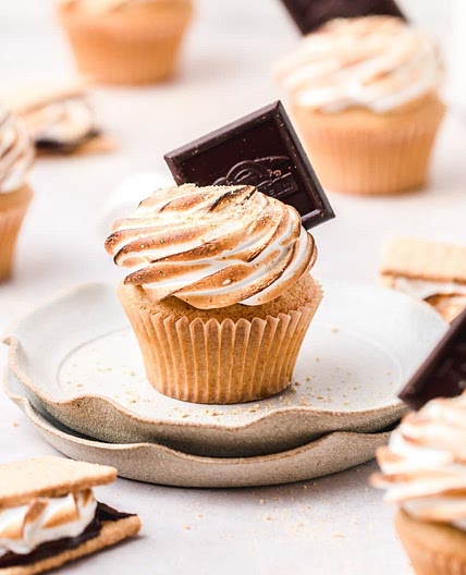 S'mores Cupcakes