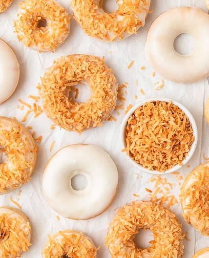 Toasted Coconut Donuts