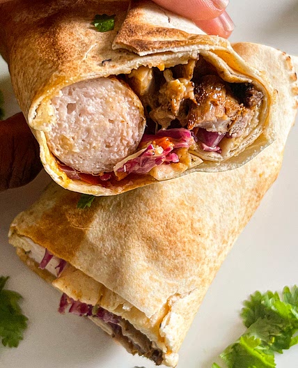 Nigerian Style Chicken Shawarma