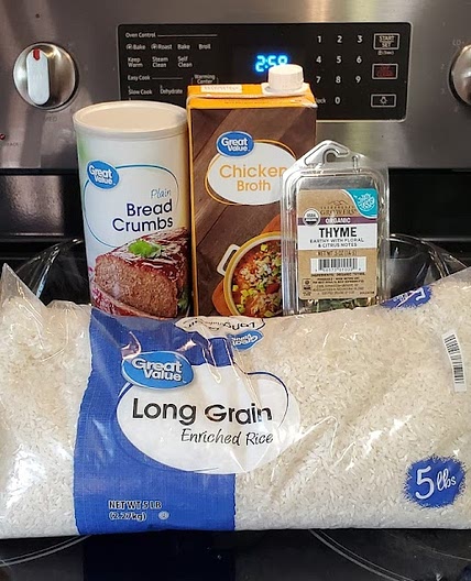 Cheesy Chicken & Rice - Total Cost $7.20