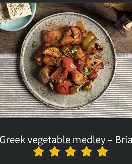 Greek vegetable medley – Briam