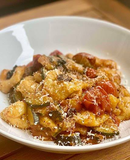 Tomato & Zucchini Gnocchi