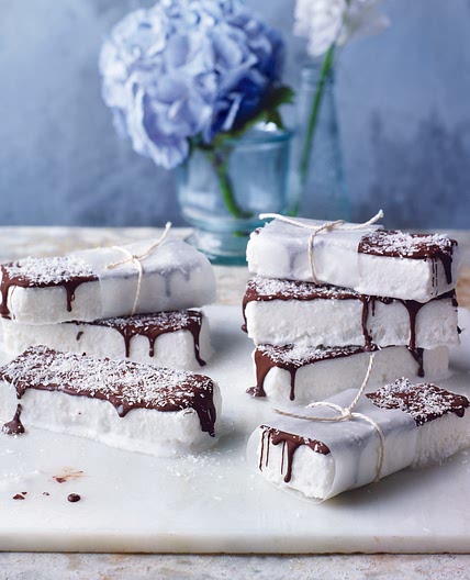 Coconut choc ice