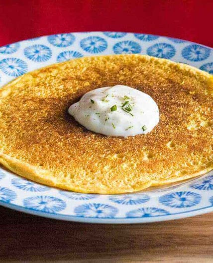 CHICKPEA OMELETTE