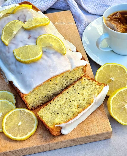 Lemon poppyseed loaf