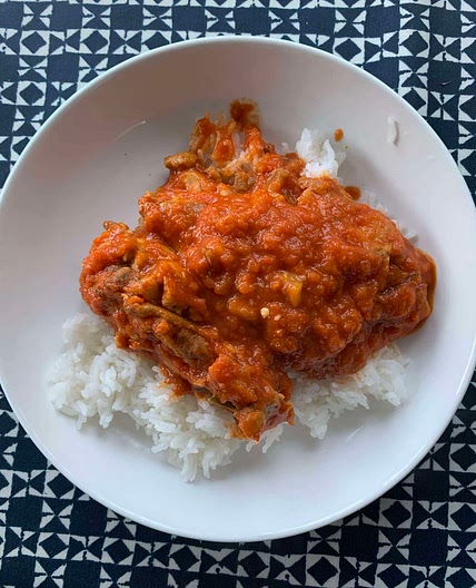 Gambian Chicken Jollof Rice