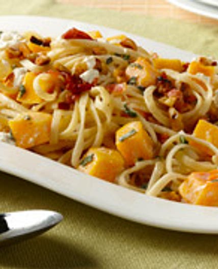 Butternut Squash and Linguine