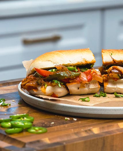 Italian Hot Veggie Subs - Zheelicious wholesome 30 minute meal