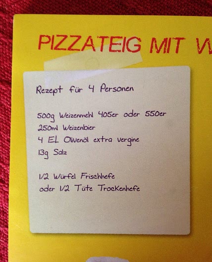 Daryls geiler Bier Pizzateig
