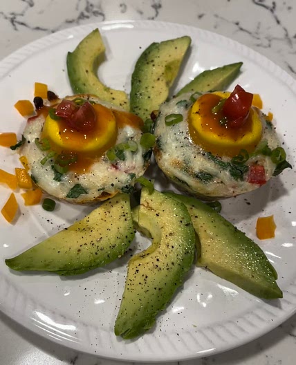 Egg and Veggie Breakfast Muffins