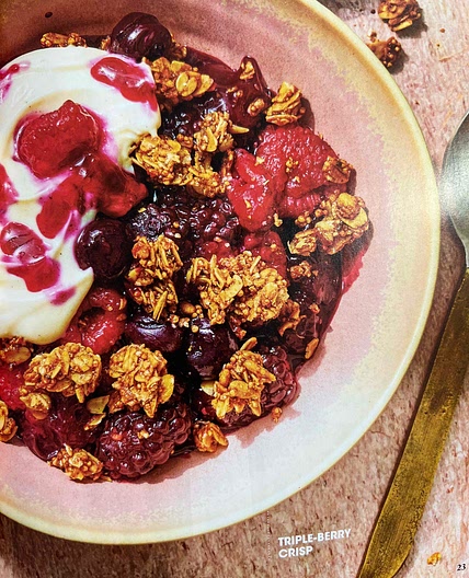 Triple-Berry Crisp
