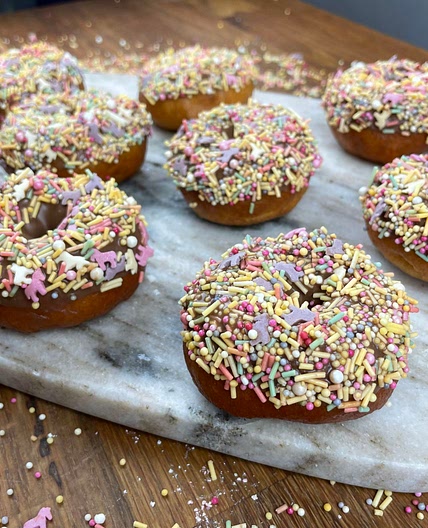 Chocolate Glazed Doughnuts