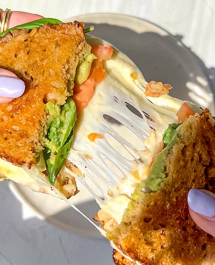 Caprese sandwich