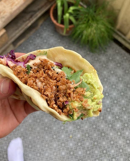 Walnut Cauliflower Tacos