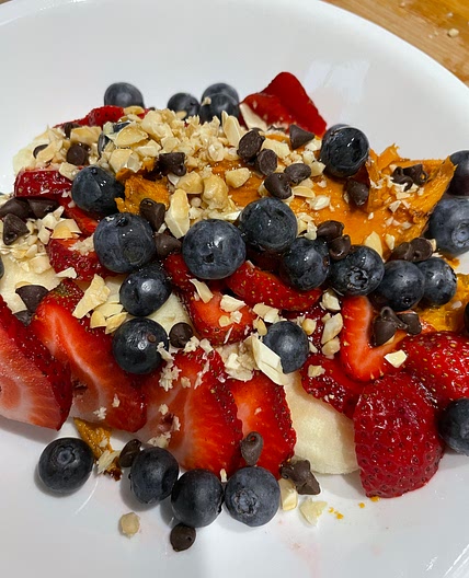 Sweet Potato Banana Split