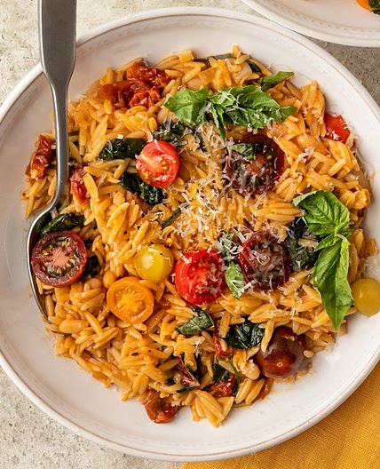 Creamy Tuscan Orzo Recipe