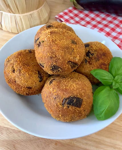 EGGPLANT PARMIGIANA BALLS