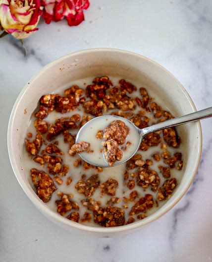 Peanut Butter Crunch Cereal (vegan + gluten free)