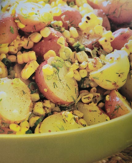 Dilled Potato & Grilled Corn Salad