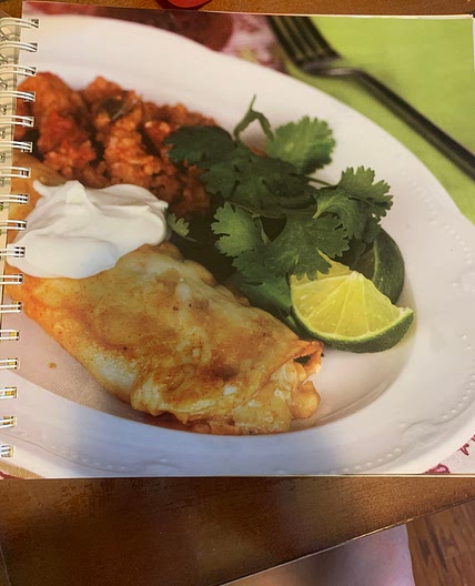 Cheesy Chicken Enchiladas 