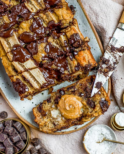 The BEST Gluten-Free Chocolate Chip Banana Bread
