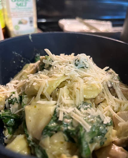 Pesto Chicken Tortellini 