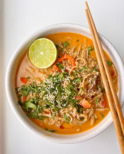 One-Pot Curry Noodle Soup