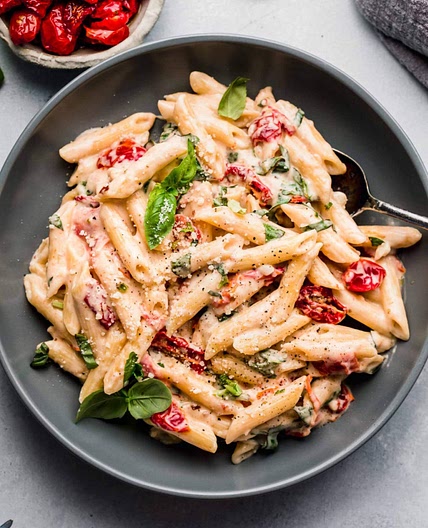 Sun-Dried Tomato Shrimp Pasta