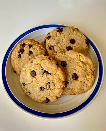 Vegan Chocolate Chip Cookies