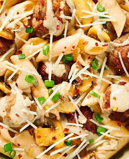 Creamy Mushroom Penne