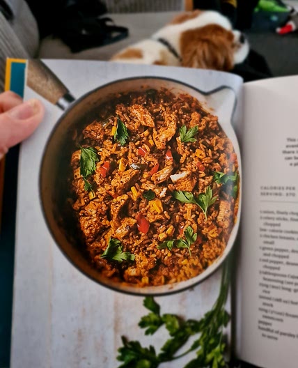 Cajun chicken rainbow rice
