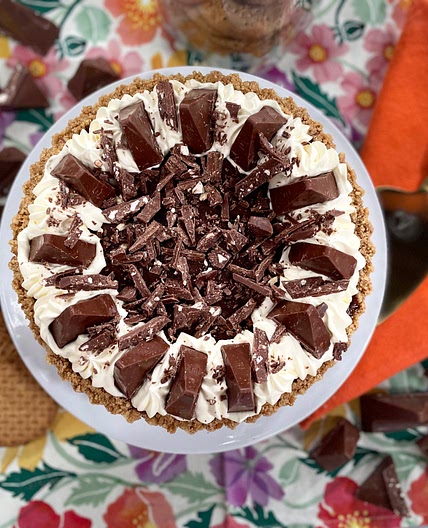 Jane Dunn's Father's day no-bake Toblerone tart 🍫